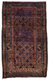 AN ANTIQUE PERSIAN BALUCH RUG (NOMADIC WORK)