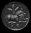 A SASSANIAN AGATE DOMED SEAL OF A CROUCHING LION, CIRCA 5TH CENTURY A.D.