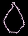 A LIKELY AMETHYST BEAD NECKLACE STRAND