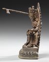 A BRONZE FIGURE OF BHAIRAVA, NEPAL, 18TH CENTURY