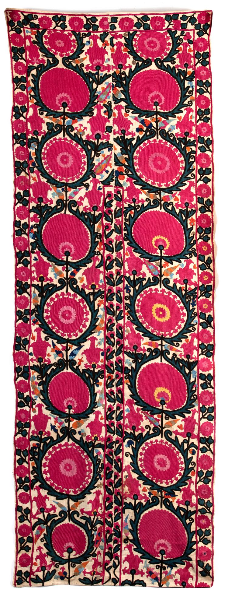 AN UZBEKI TASHKANT SUZANI, 19TH CENTURY