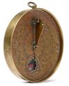 A QIBLA INDICATOR WITH COMPASS, IRAN, CA. 1900