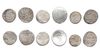 TIMURID, DIFFERENT RULERS, SIX SILVER COINS, DATED