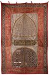A LARGE OTTOMAN METAL EMBROIDERED HANGING PANEL ,TURKEY,18TH CENTURY