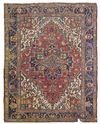 A HERIZ CARPET, PERSIA, FIRST QUARTER 20TH CENTURY