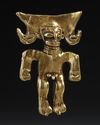 A PRE COLOMBIAN GOLD FIGURE, CIRCA 800-1200 A.D