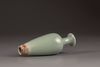 A small Chinese celadon vase