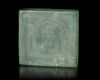 GREEN GLASS WEIGHT, POSSIBLE BYZANTINE