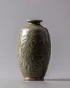 A CHINESE CELADON GLAZED VASE