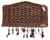 AN ANTIQUE TURKMEN YOMUD ASMALYK (CAMEL DECORATION FOR WEDDING CEREMONIES)