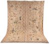 An Ottoman embroidered hanging panel