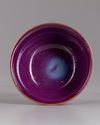 A CHINESE PURPLE GLAZED BOWL, 20TH CENTURY