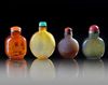 FOUR CHINESE SNUFF BOTTLES