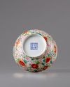 A millefleurs famille rose bowl