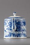 A CHINESE BLUE AND WHITE TEAPOT, 18TH CENTURY