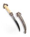 SILVER AND BONE DAGGER – MOROCCO, 19TH CENTURY