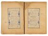 SIXTEEN OTTOMAN QURAN PAGES, TURKEY, 17TH CENTURY