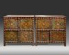 A PAIR OF TIBETAN CABINETS, 19TH CENTURY