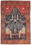 A PERSIAN SAROUK FARAHAN RUG, LATE 19TH CENTURY