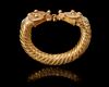 A SELJUK GOLD BRACELET,  PERSIA, 11TH- 12TH CENTURY