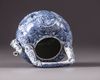 A Chinese blue and white wine-pot with cover