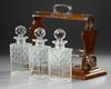 AN ENGLISH LIQUOR SET, 19TH CENTURY