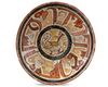 A SAMANID SLIP-PAINTED POTTERY BOWL,  PERSIA, 10TH CENTURY