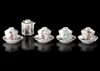 A CHINESE FAMILLE ROSE “WU SHUANG PU” TEA SERVICE, LATE 19TH CENTURY