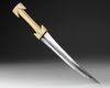 AN OTTOMAN BONE-HILTED DAGGER WITH SCABBARD, 18TH CENTURY