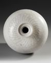 A CHINESE WHITE-GLAZED INCISED FLORAL MEIPING VASE,SONG DYNASTY (960-1279 AD)