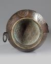 A Chinese bronze archaic 'taotie' vase