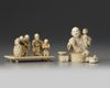 A Japanese ivory carving