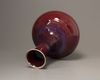 A Chinese flambe glazed bottle vase