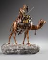 AN ORIENTALIST VIENNA BRONZE BY FRANZ BERGMANN, LATE 19TH CENTURY