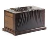 A CHINESE ZITAN, HONGMU AND SOFTWOOD-INLAID BOOK-SHAPED BOX AND COVER, CHINA, 19TH CENTURY