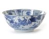 A LARGE CHINESE 'KRAAK PORCELAIN' BOWL, WANLI PERIOD (1572-1620)