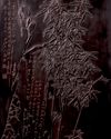 A Chinese black-lacquered wood inscribed 'bamboo and rocks' panel