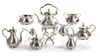 A COFFEE AND TEA SERVICE SET, 19TH CENTURY