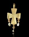 A BYZANTINE GOLD CROSS, 5TH TO 6TH CENTURY A.D.