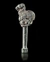 A BRONZE KEY WITH RAM’S HEAD, CHINA, HAN DYNASTY (206 BC – 220 AD)