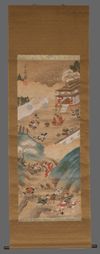 KAKEJIKU 掛け軸 (HANGING SCROLL) BY WATANABE KAZAN 渡辺崋山 (1793–1841)