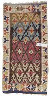 AN ANTIQUE SMALL CENTRAL ANATOLIAN KILIM