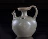 A Chinese celadon glazed 'chicken' ewer