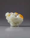 A Chinese white jade ‘Buddhist lion and cubs’ carving