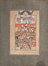 DOUBLE PERSIAN MINIATURE, 18TH CENTURY