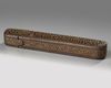 A gilt metal Qalamdan or pen box