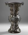 A BRONZE ARCHAISTIC ZUN VASE, CHINA, 17TH CENTURY