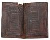 ISLAMIC MANUSCRIPT LEATHER BINDING  BUKHARA, 1276 AH (19TH CENTURY)