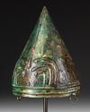 AN URARTIAN BRONZE HELMET, CIRCA 9TH-7TH CENTURY B.C.
