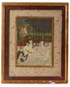 THE MYSTIC AND POET KABIR WITH ATTENDANTS, INDIA, MUGHAL, LATE 17TH-EARLY 18TH CENTURY